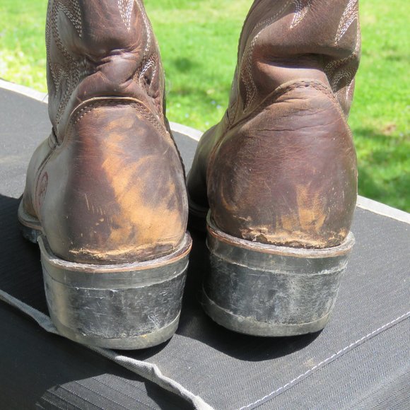 Double H 3282 men's western work boots sz8.5D - Picture 4 of 10